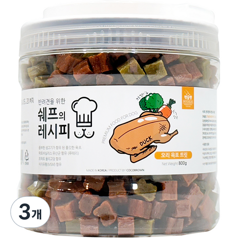 펫슐랭 오리 육포 트릿: 댕댕이 미식가를 위한 건강하고 맛있는 선택!