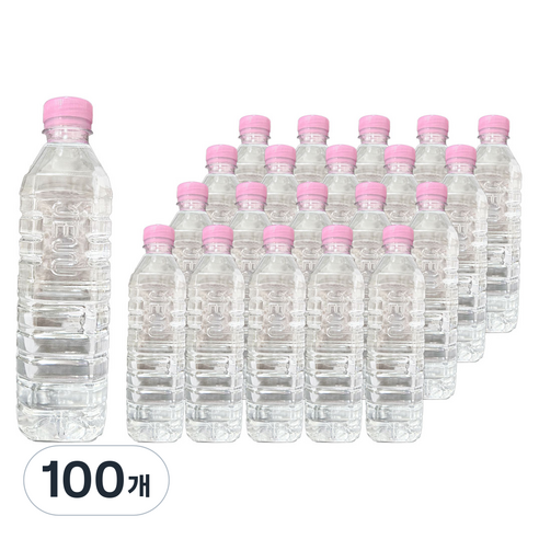 용암해수로 만든 무라벨 제주라바, 500ml, 100개