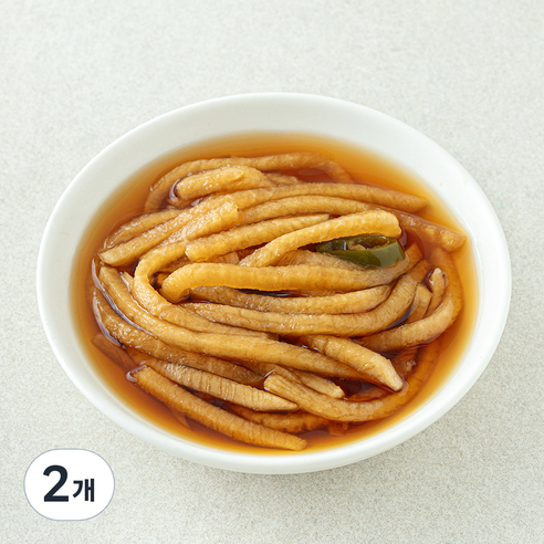 명심정 무생채 장아찌, 150g, 2개