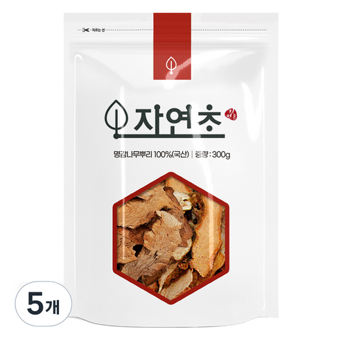 국내산 망개나무뿌리, 300g, 5개