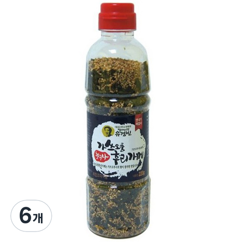 절대미각유경빈 가쓰오풍 후리가께, 220g, 6개