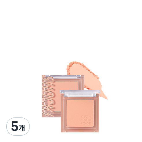 토니모리 더 쇼킹 스핀오프 블러셔 5.5g, 01 스윗코랄, 5개