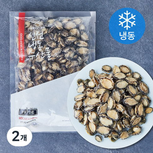 프라이드씨푸드 꼬마 전복 (냉동), 2개, 300g