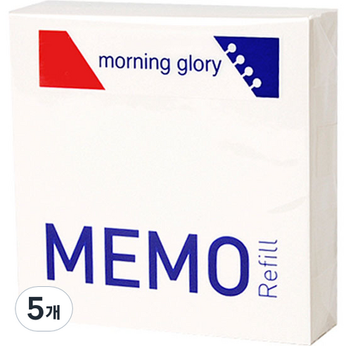 모닝글로리 2200 메모 내지, 300개입, 5개