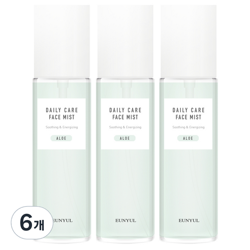 은율 데일리 케어 알로에 미스트, 100ml, 6개