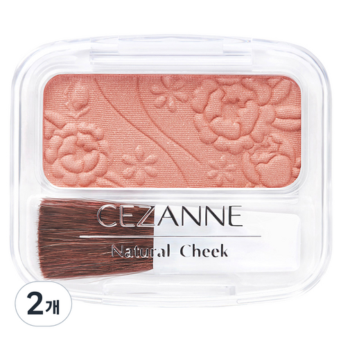 세잔느 내추럴 치크 앤 3.5g, 05 BEIGE ORANGE, 2개