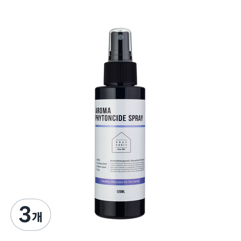 프레이포잇 클린 매직 피톤치드 아로마 탈취 스프레이 본품, 120ml, 3개