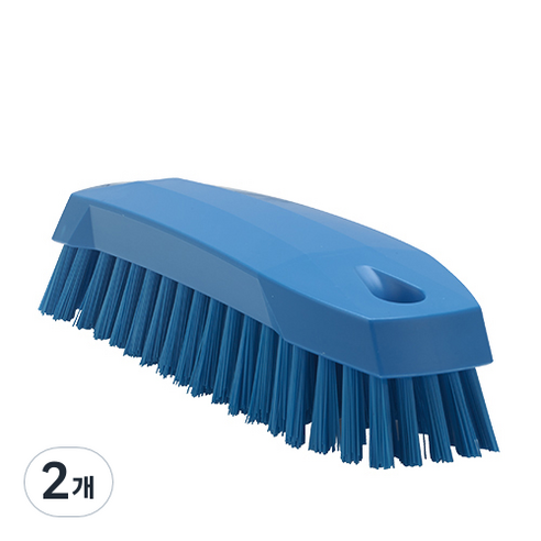 바이칸 핸드 청소솔 소, 파란색, 2개
