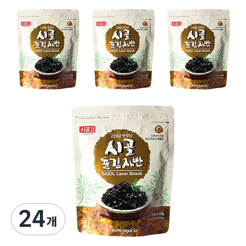 시골김 돌김자반, 40g, 24개