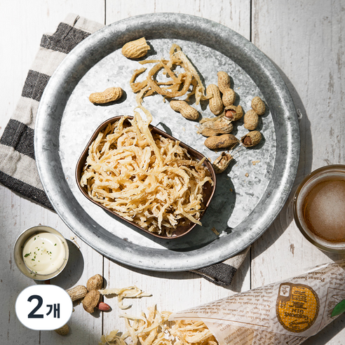 땅콩버터오징어 (냉동), 210g, 2개