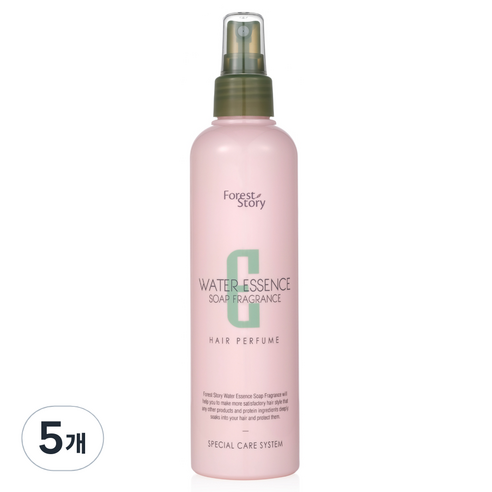 포레스트스토리 향기주는 워터에센스 비누향, 252ml, 5개