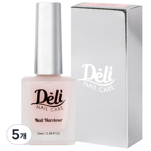 델리뷰티 퍼펙트 네일하드너, 10ml, 5개