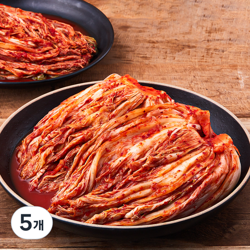 마당발 배추김치, 10kg, 5개