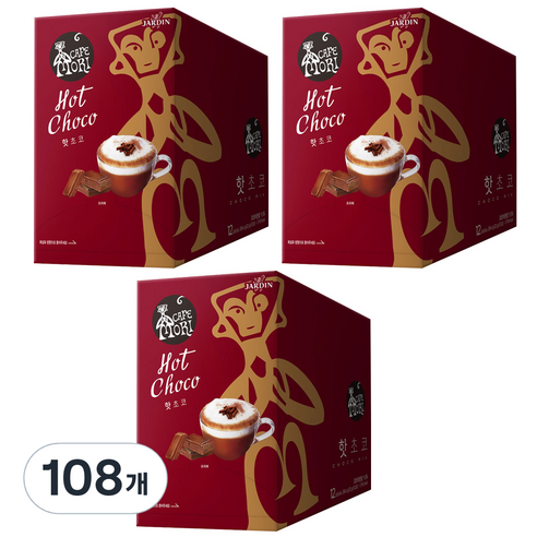 쟈뎅 까페모리 핫초코, 32g, 108개