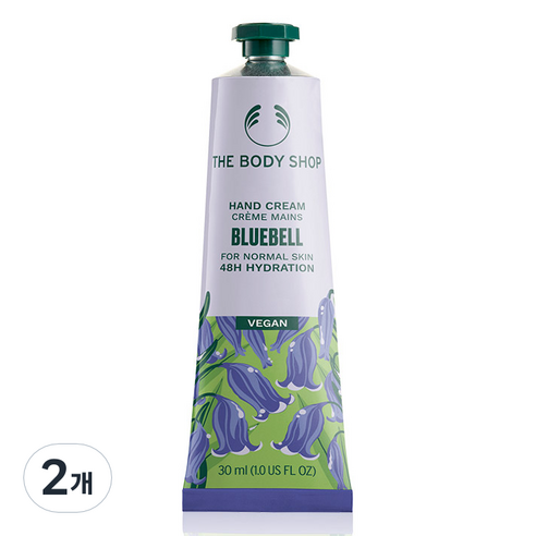더바디샵 핸드크림 블루벨, 30ml, 2개