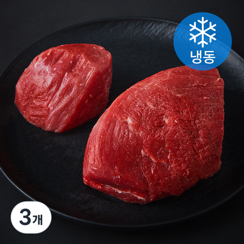 굿미트찹 호주산 우홍두깨 장조림용 덩어리 (냉동), 3개, 1kg
