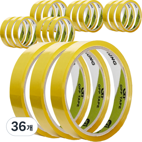 신흥테이프 문구테이프 25m x 폭 16mm, 36개
