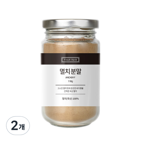 신선약초 멸치분말, 110g, 2개
