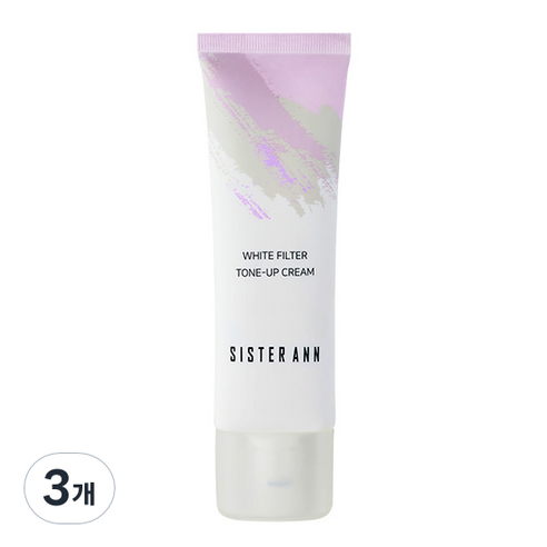씨스터앤 화이트 필터 톤업 크림 50ml, 3개