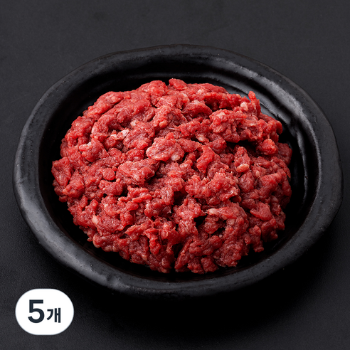 전통참한우 1등급 다짐육 (냉장), 300g, 5개
