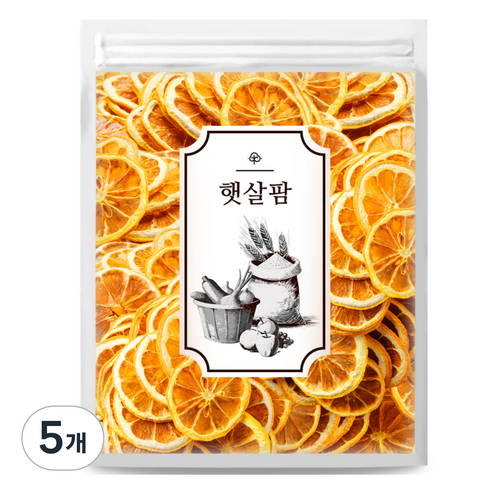 햇살팜 건조 레몬 슬라이스 프리미엄급, 5개, 50g