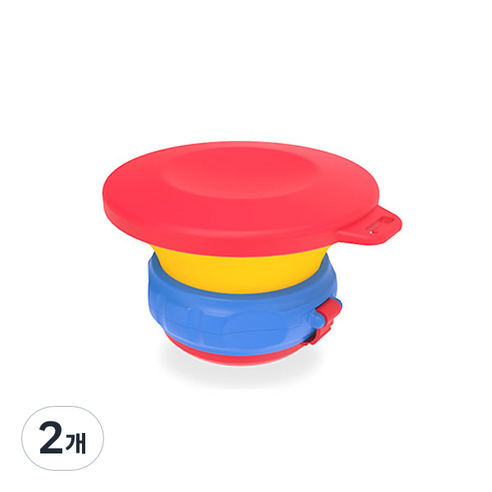모니 흘림방지 모니캡, 레드, 2개