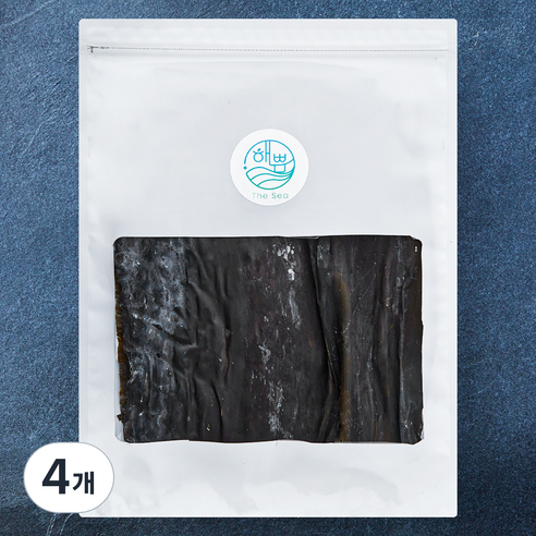 해쁨 청정바다 완도다시마, 4개, 100g
