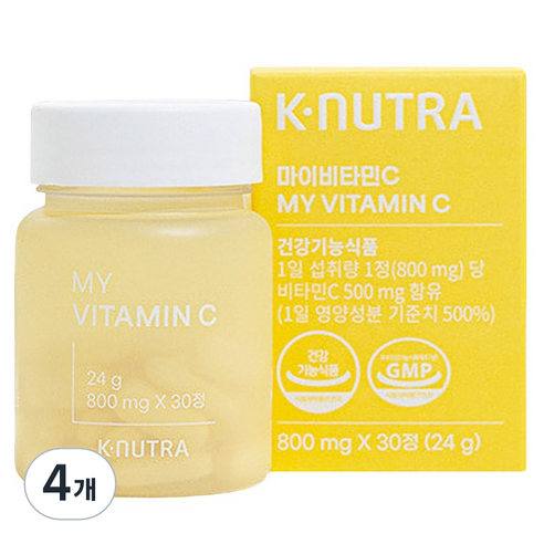 케이뉴트라 마이 비타민C 24g, 4개, 30정