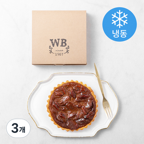 우드앤브릭 피칸파이 (냉동), 150g, 3개