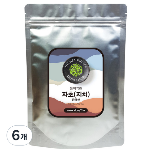 동이약초 지치 자초, 150g, 6개