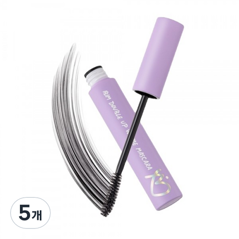 아이빔 더블 업 볼륨 마스카라 7.5g, 02 브라운, 5개