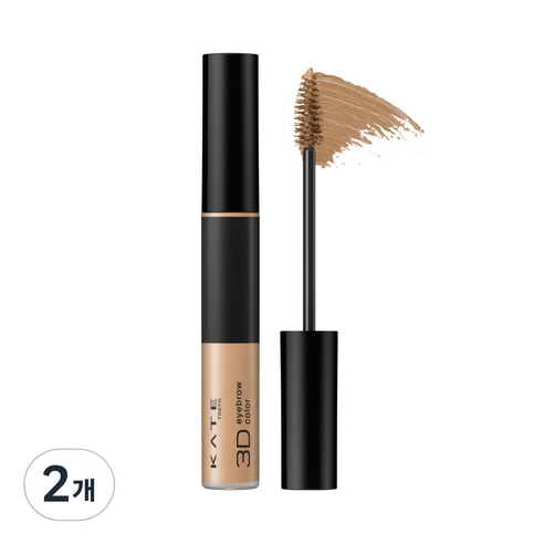 케이트 3D 아이브로우 컬러 N 6.3g, BR-2, 2개
