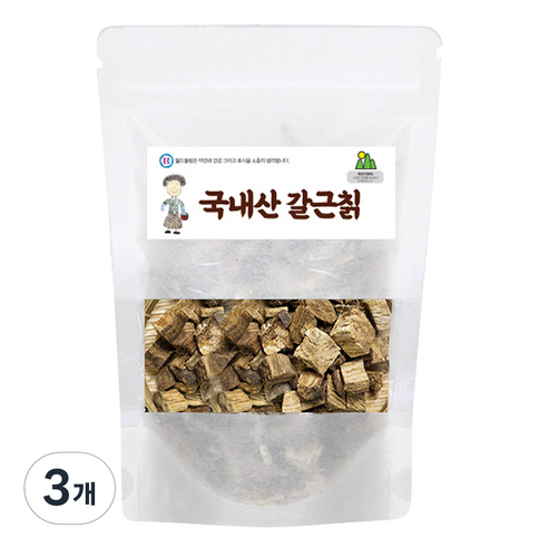 월드블링 갈근 칡, 3개, 200g