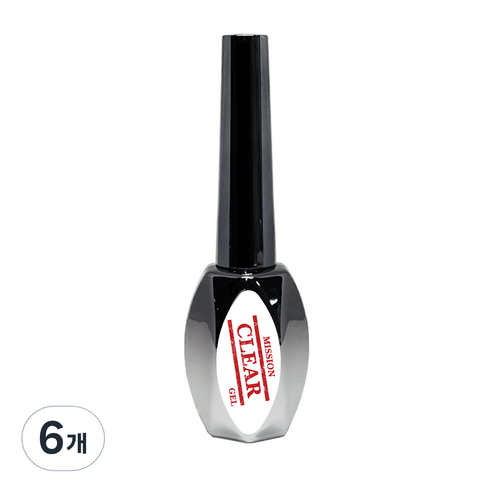 엣젤 프리미엄 클리어 젤 10ml, 6개