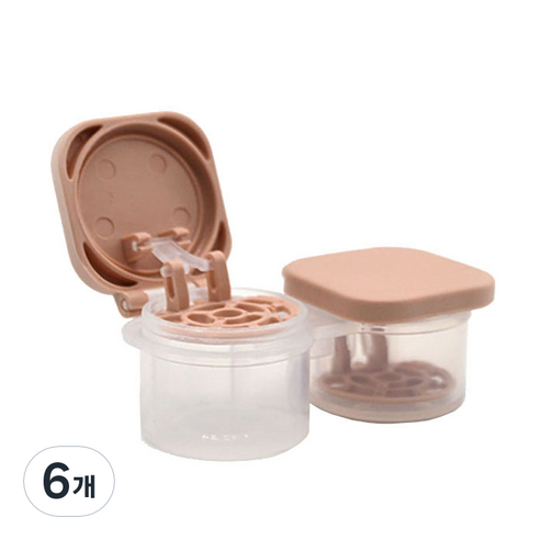 에이홉 올라오는 렌즈 케이스, 핑크, 6개