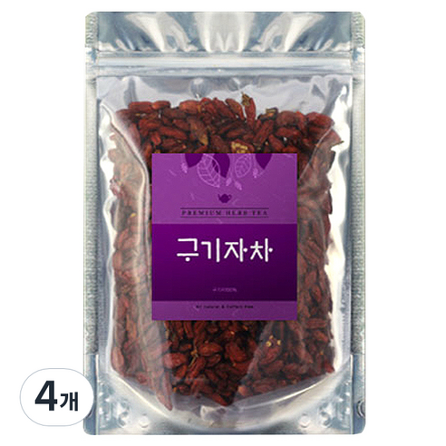 아름드레 대용량 리필 구기자차, 50g, 4개