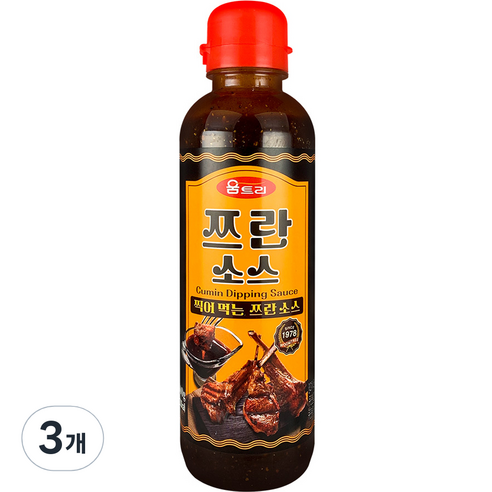움트리 쯔란소스, 500g, 3개