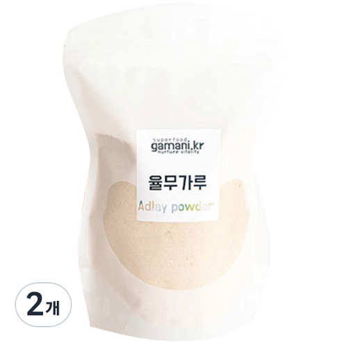 생율무가루, 500g, 2개