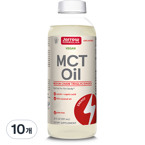 재로우 MCT 오일, 10개, 591ml