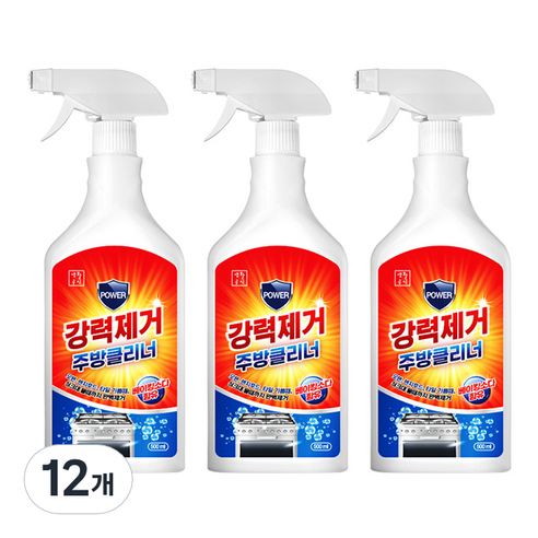 생활공식 강력제거 주방클리너, 12개, 500ml