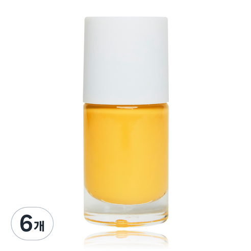 엔비베베 페이스페인팅 아쿠아 스킨타투 10ml, 옐로우, 6개