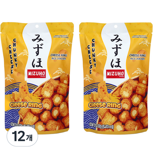 미즈호 치즈링, 45g, 12개