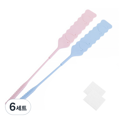 바닥 틈새 먼지제거 청소 막대 2종 세트, 랜덤 발송, 6세트
