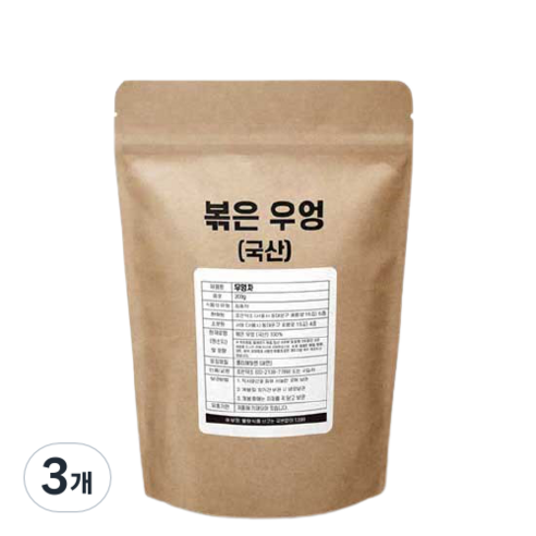 조은약초 볶은 우엉차, 200g, 3개