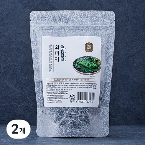 어식백세 쇠미역, 260g, 2개