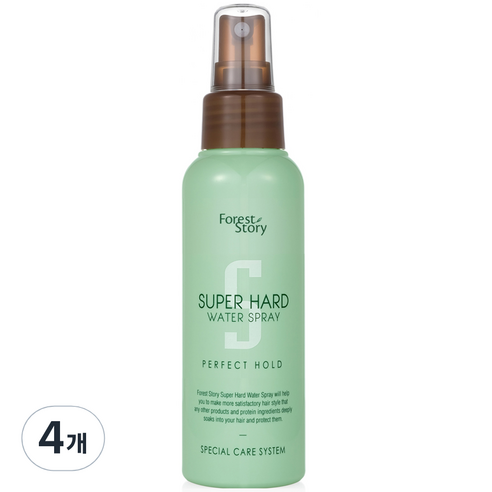포레스트스토리 슈퍼 하드 워터 스프레이, 100ml, 4개