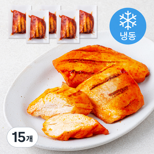 코코스 통살 닭가슴살 떡볶이맛 (냉동), 100g, 15개