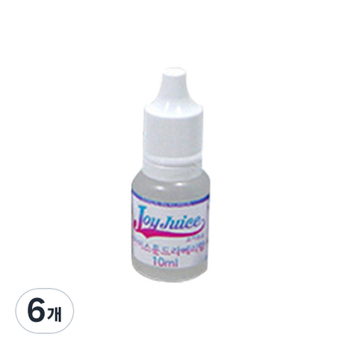 아로마조이 조이쥬스 슬라임 향료 10ml, 6개, 아이스툰드라베리