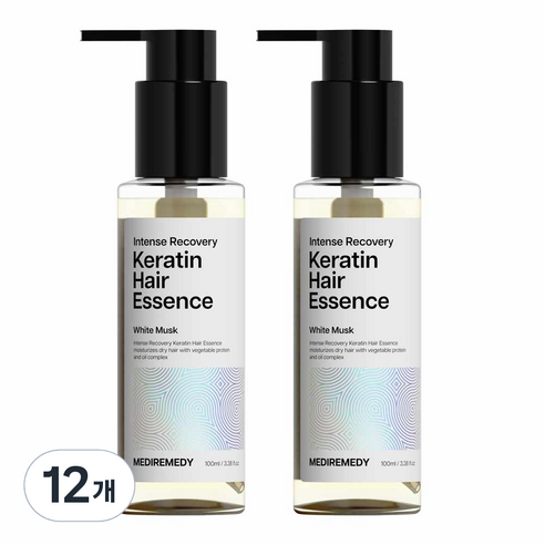 메디레머디 인텐스 리커버리 극손상 단백질 헤어 에센스, 100ml, 12개