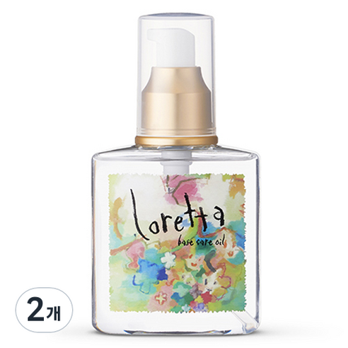 로레타 베이스 케어 헤어오일, 2개, 120ml